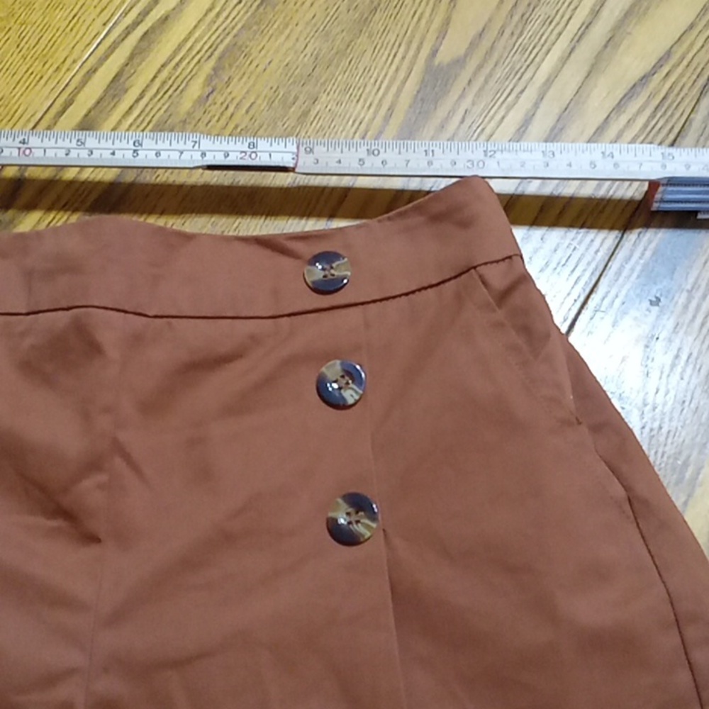 HALARA Women Shorts SMALL BROWN Athleticwear Workout NEW TENNIS Exercise Casual - Picture 2 of 4